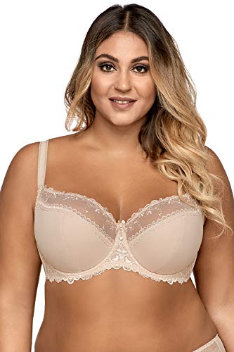 Ava 1030 Liscio reggiseno semi imbottito beige 6D