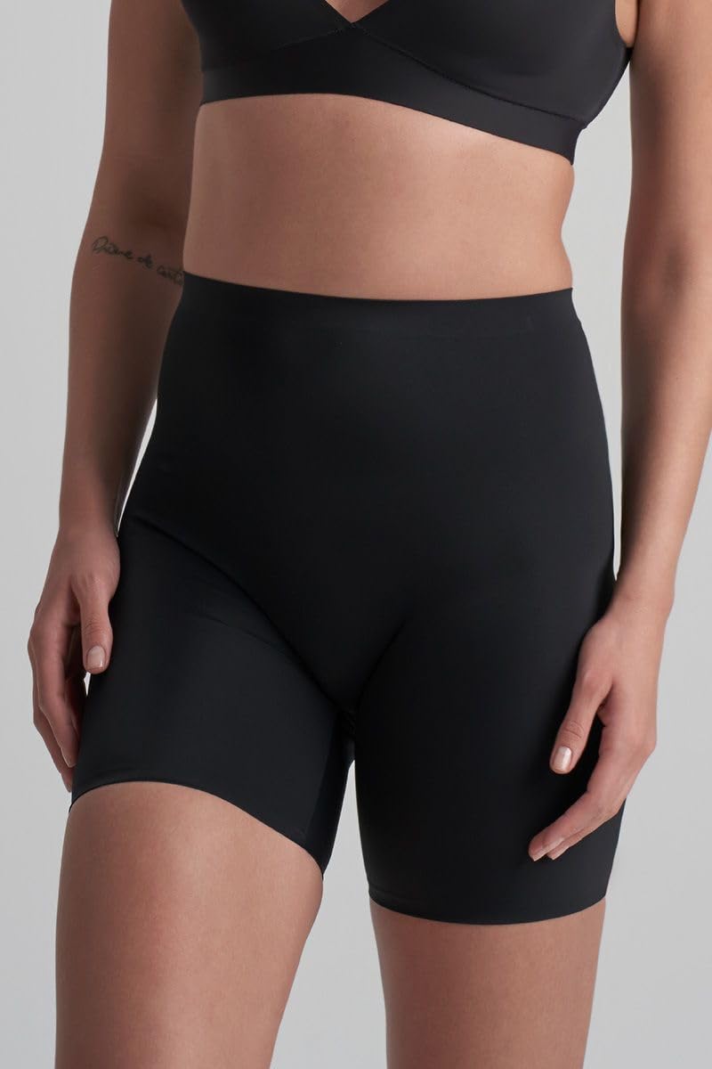 Bye Bra Invisible pantaloncini modellanti neri L anti-sfregamento