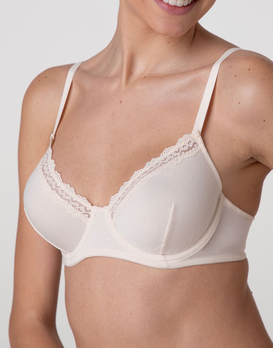 Lovable Trendy Modal Reggiseno con Ferretto avorio perlato cotone