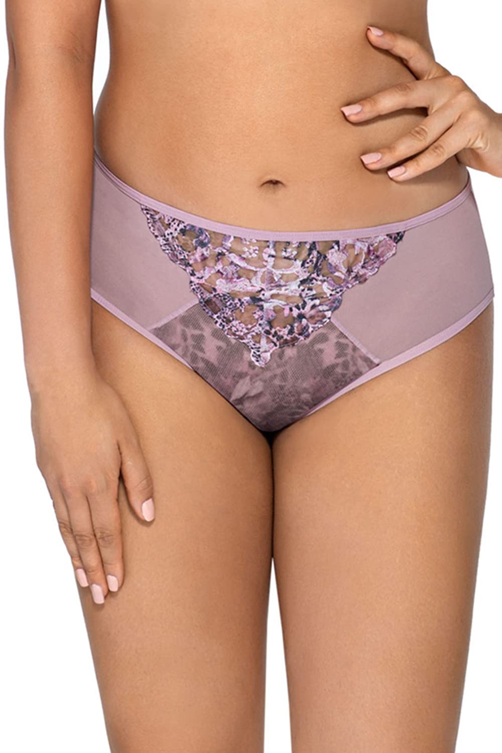 Ava Zoe 1987/B slip brasiliano rosa in tulle