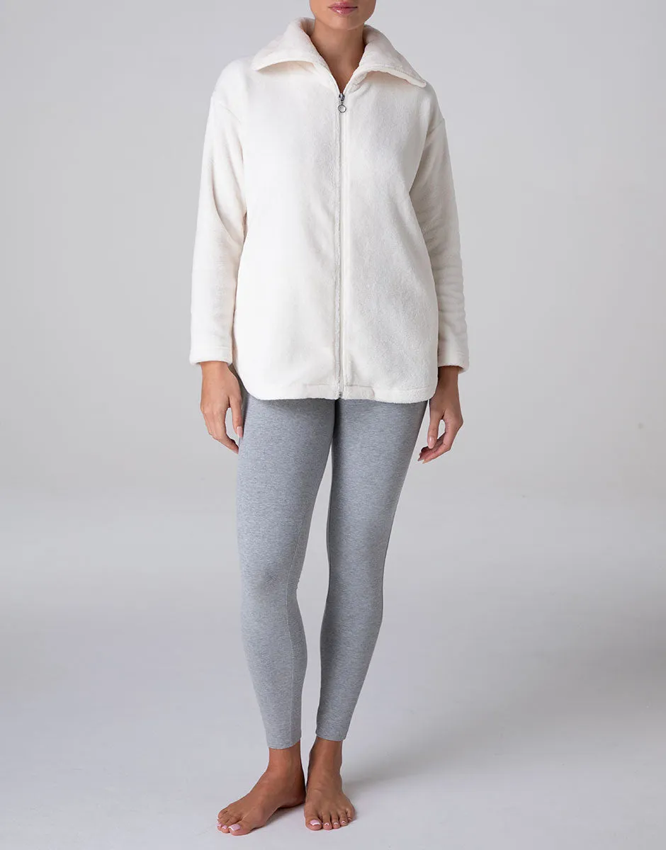 Lovable Homewear Pelliccetta Jersey Completo bianco latte