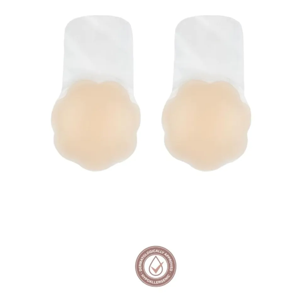 Bye Bra coppe adesive seno beige silicone taglia M