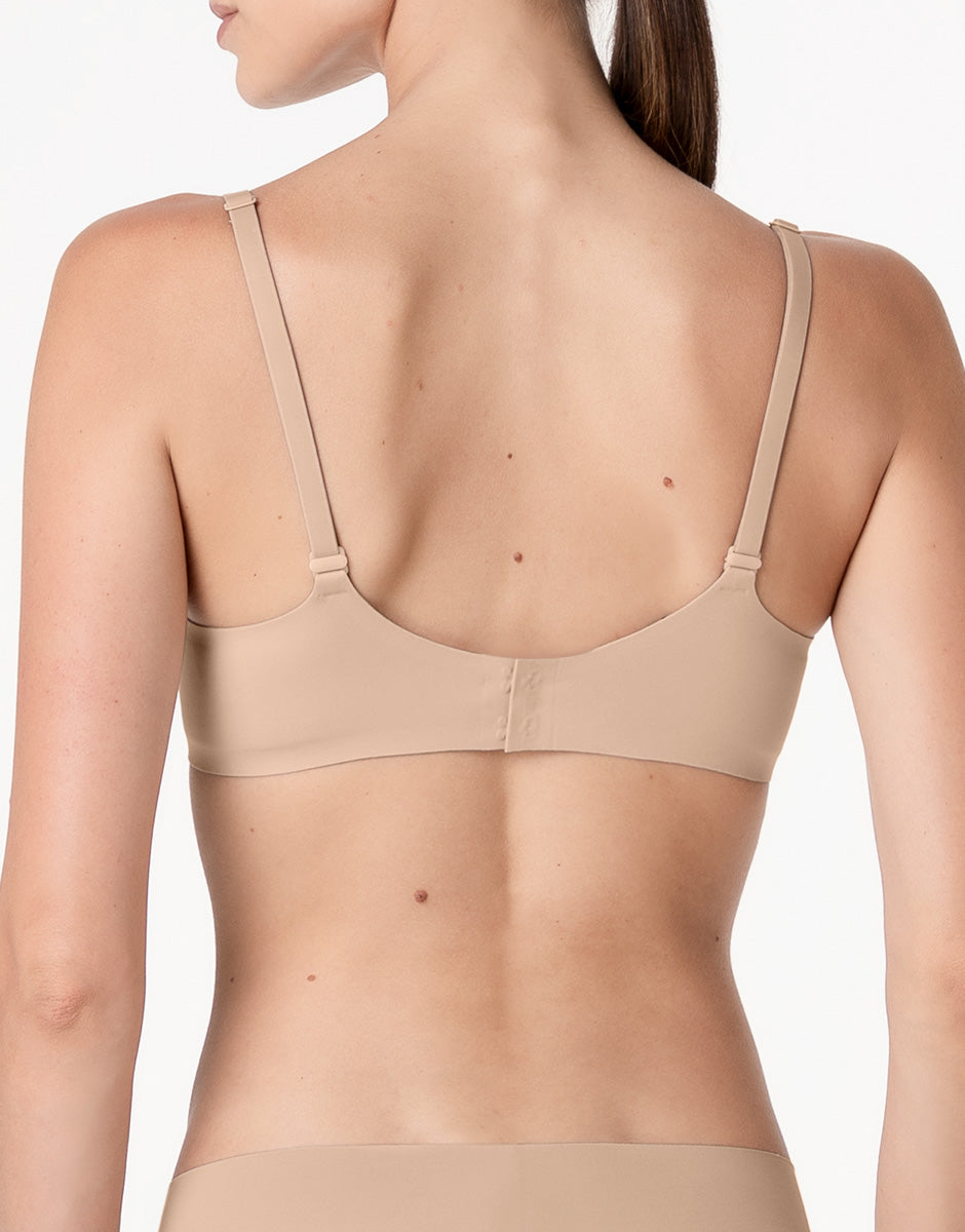 Lovable Invisible Essence reggiseno microfibra nudo chiaro