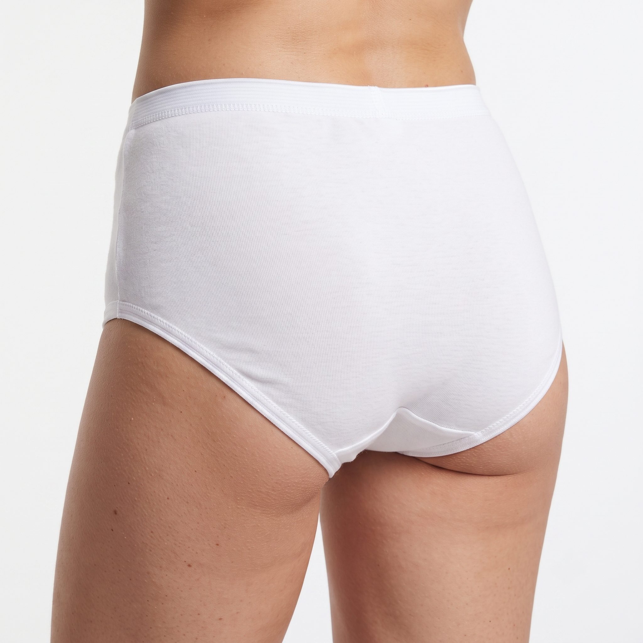 INTIMAMI Culotta cotone bielastico 3 pezzi vita alta
