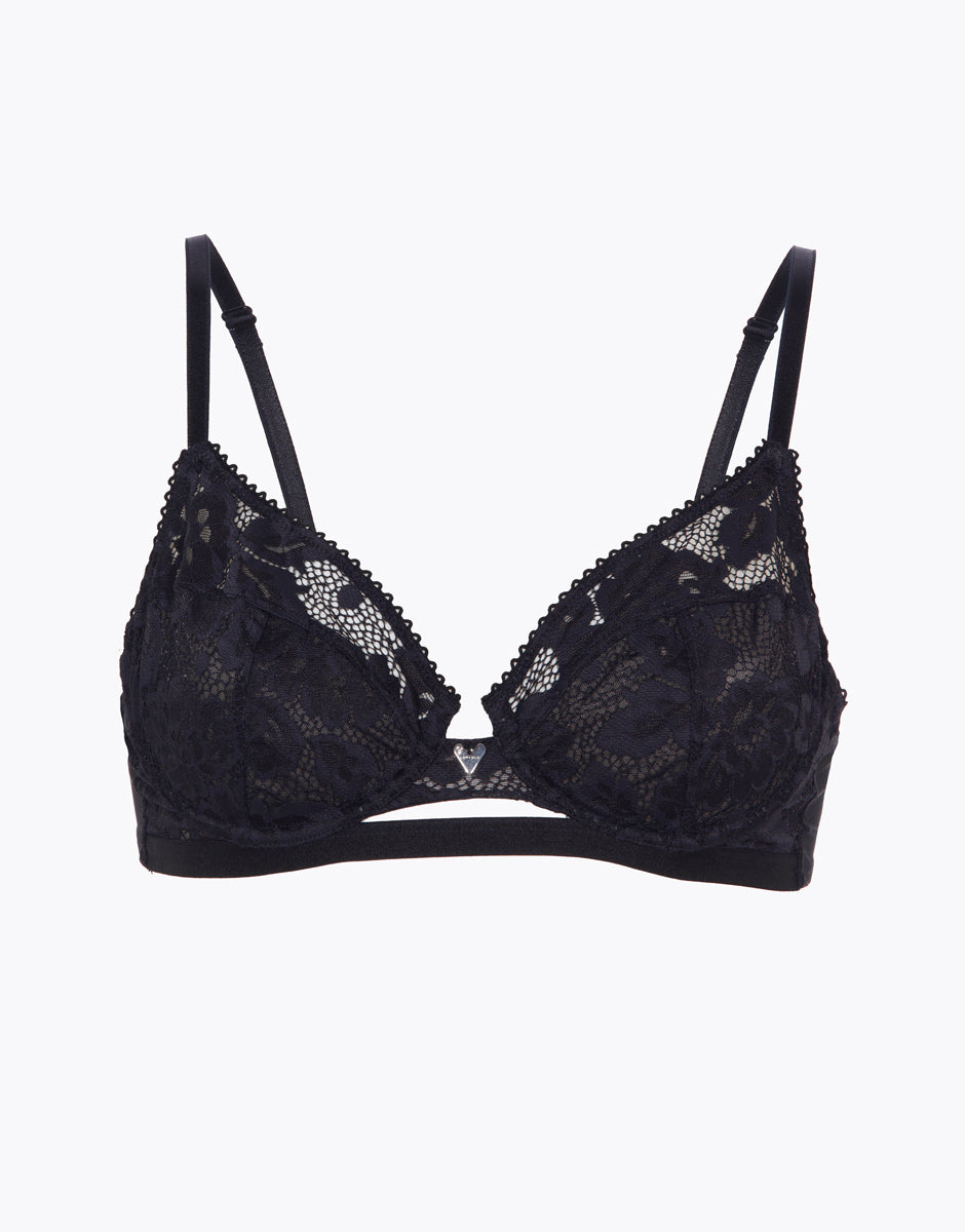 Lovable Anniversary Lace reggiseno nero con ferretto