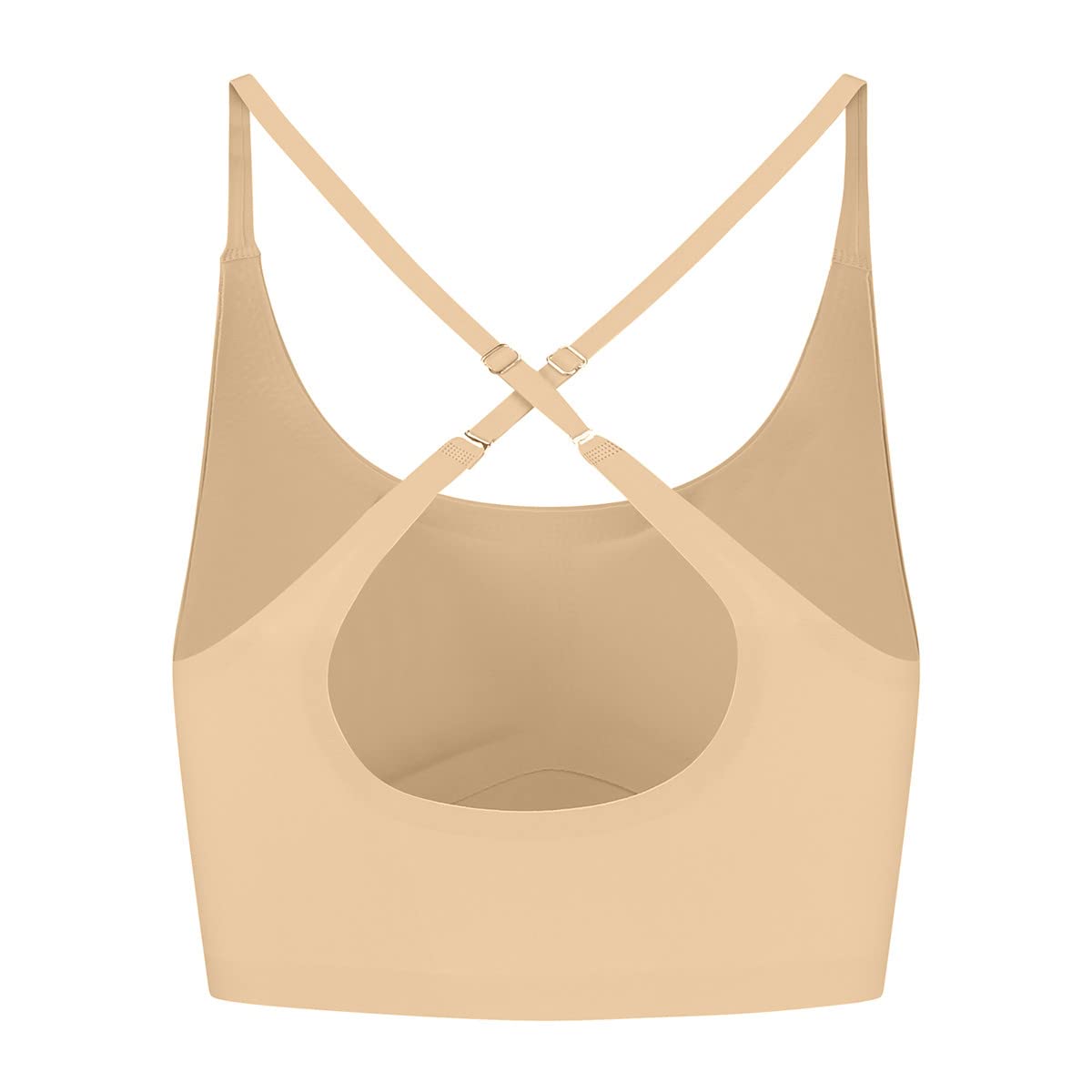 Bye Bra Round Reggiseno Senza Cuciture Beige Supporto