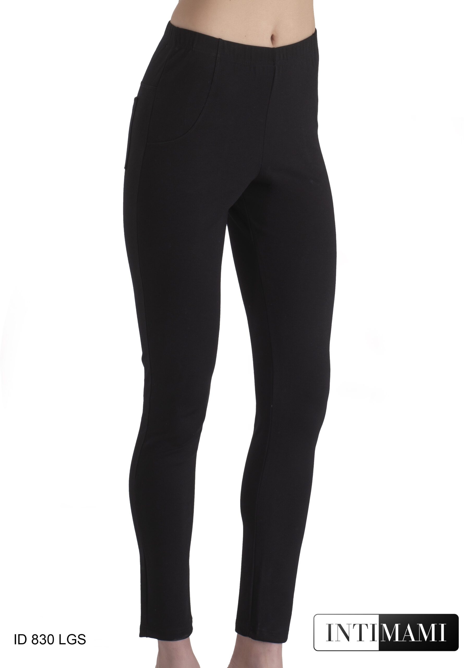 Intimami leggings effetto push up baschina con tasche