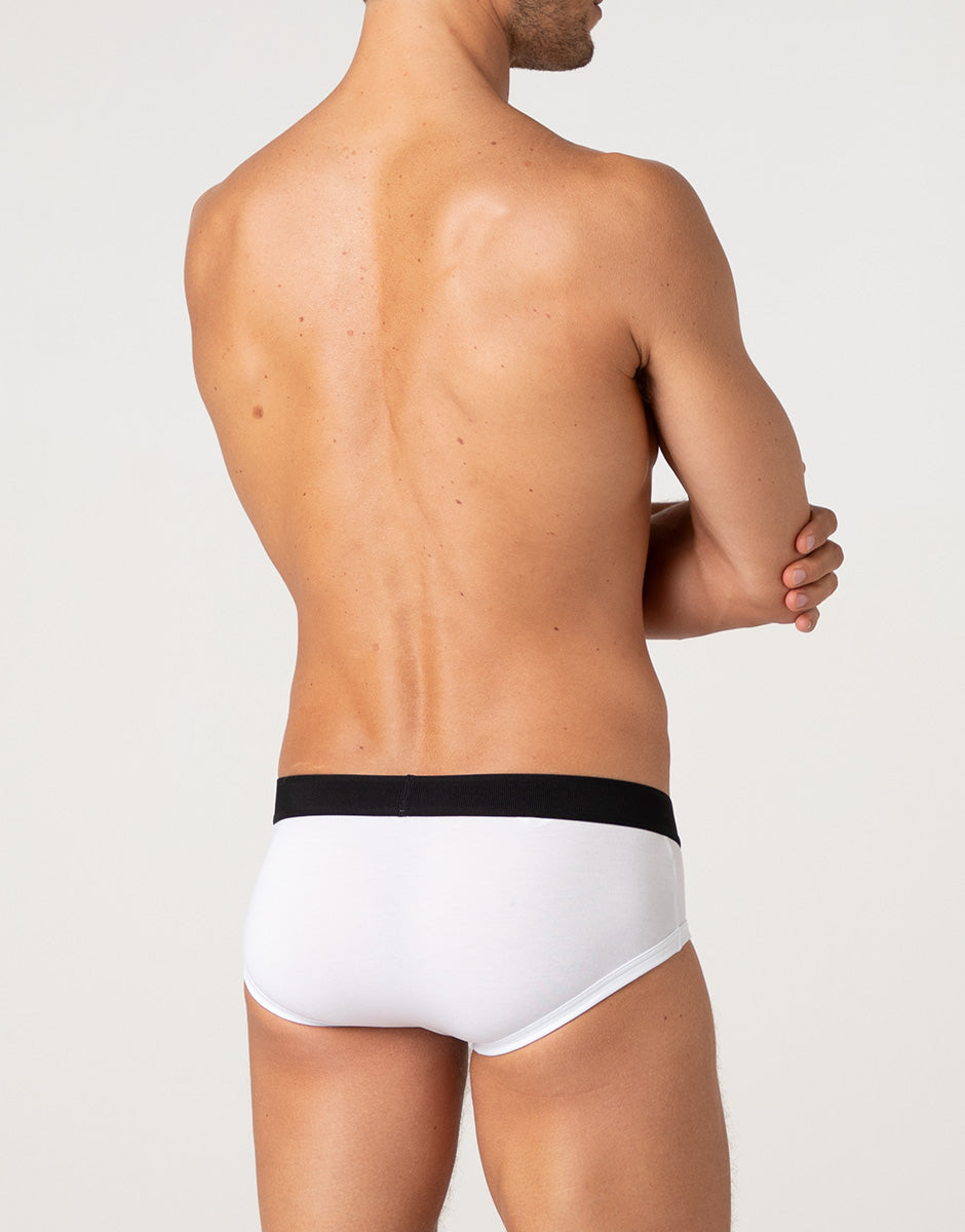 Lovable Man Signature Cotton slip uomo bianco cotone pima