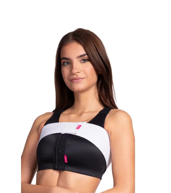 Lipoelastic SI 01 fascia seno post operatoria nero M/L stabilizzante