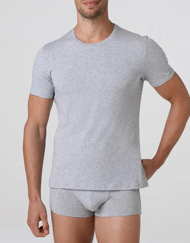 Lovable Man Premium Cotton L6016 t-shirt grigia