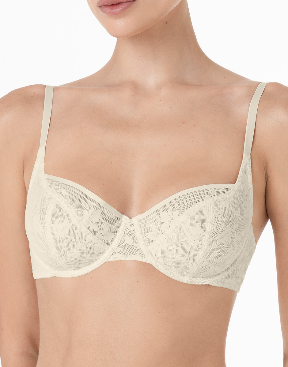 Lovable Blossom Lace reggiseno pizzo avorio con ferretto