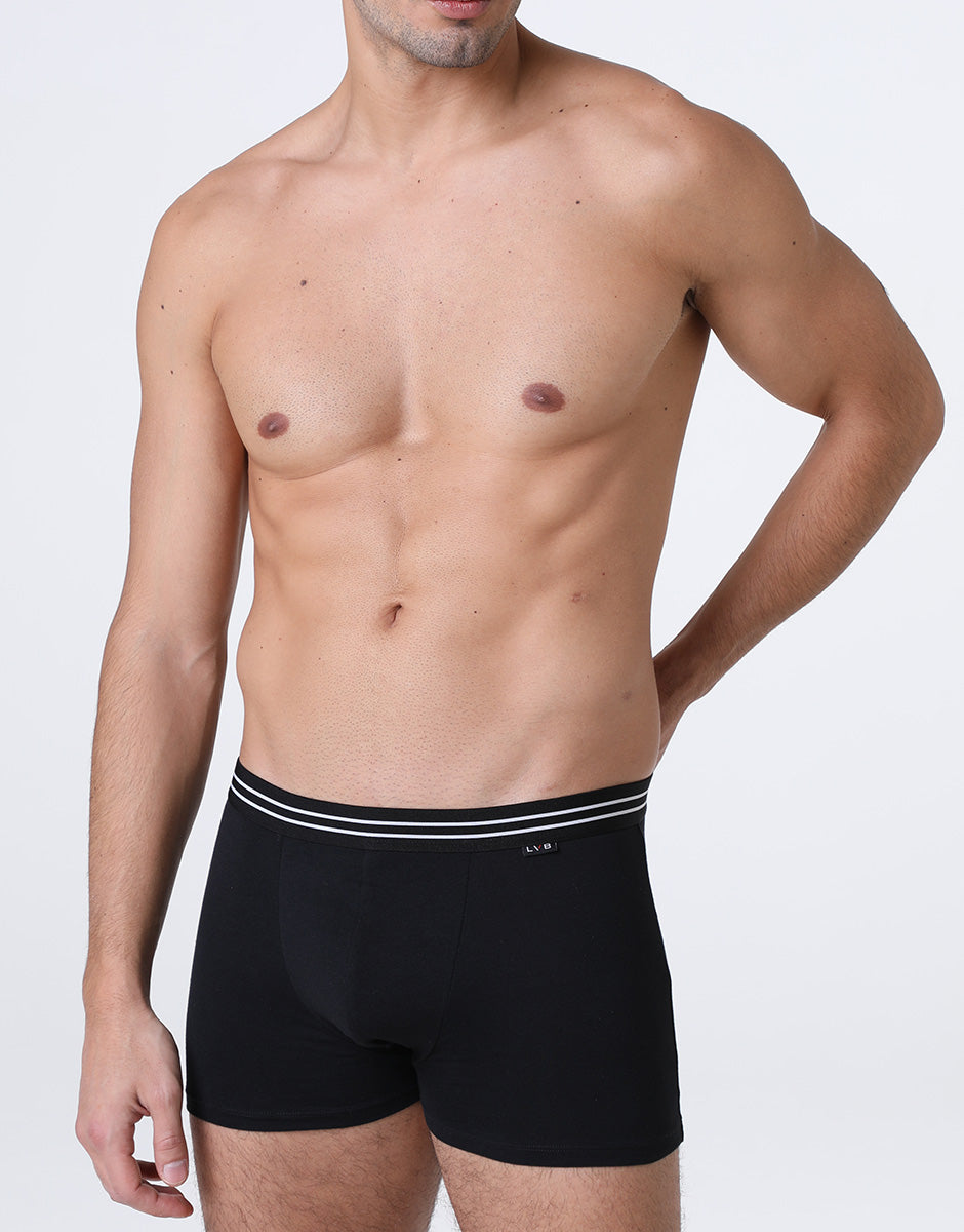 Lovable Man Basic Multipack boxer uomo nero 2 pezzi cotone