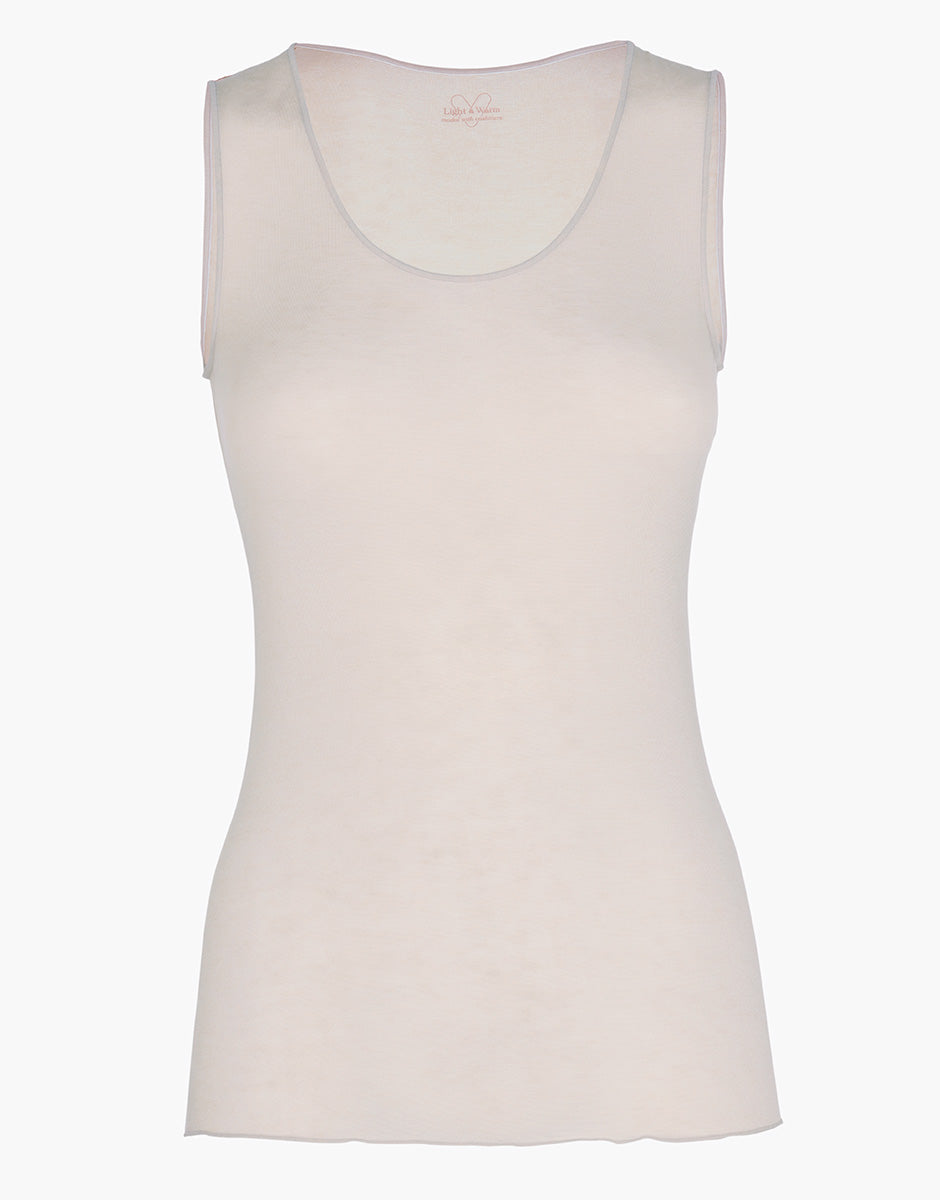 Lovable Ultralight and Warm canotta sabbia modal cashmere