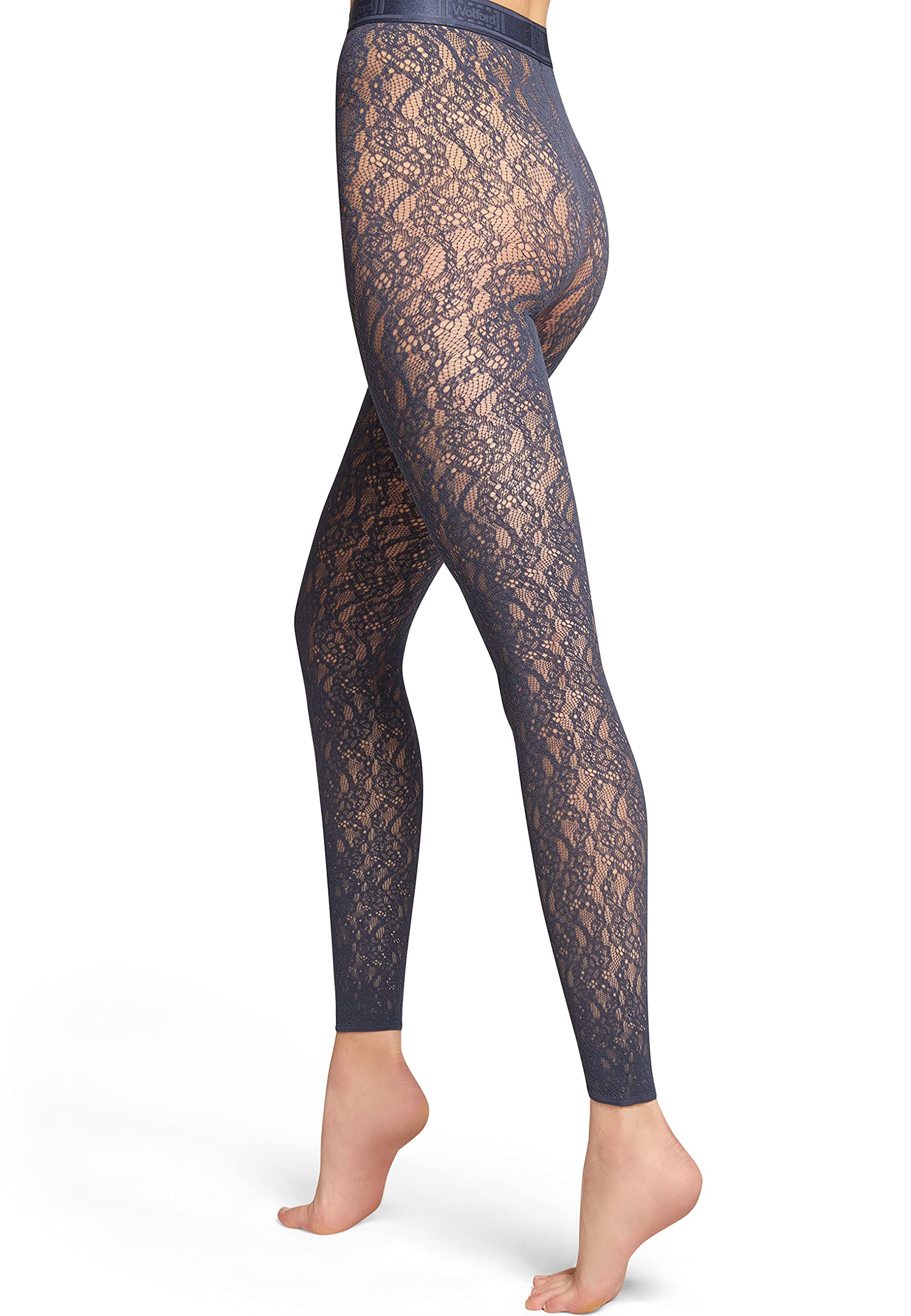 Wolford Ree Tights 19317 Leggings Indaco S