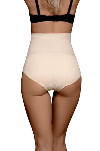 Bye Bra slip imbottito push-up vita alta taglia L controllo pancia