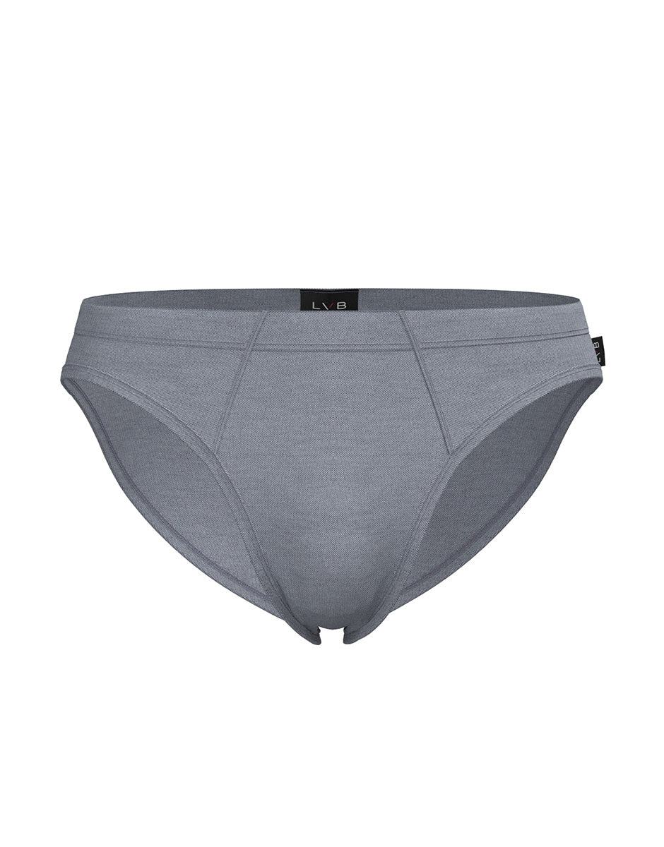Lovable Man Piquet Micromodal Slip Avio Scuro