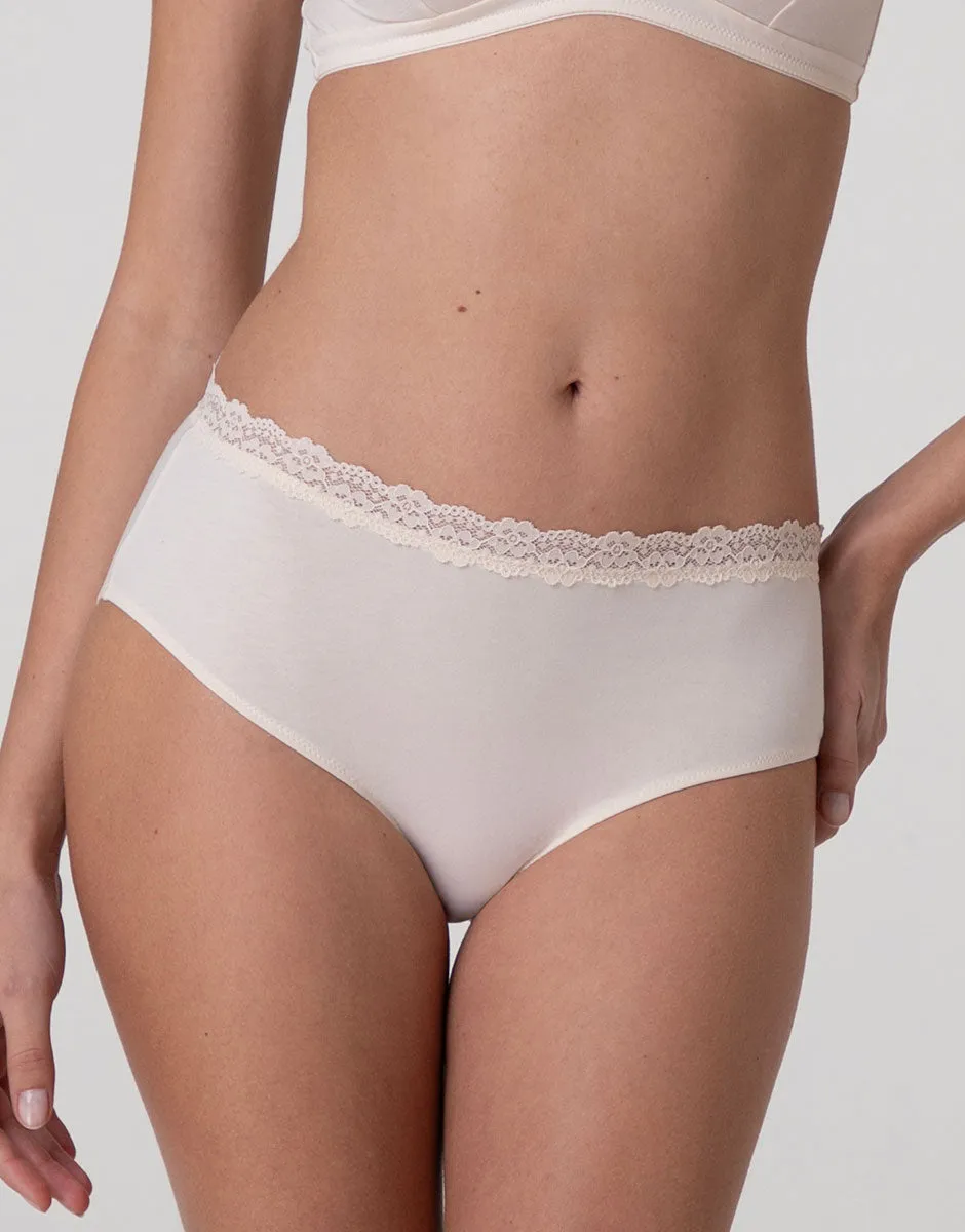 Lovable Trendy Modal slip alto avorio pizzo