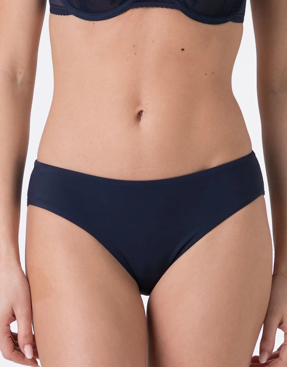 Lovable Invisible slip microfibra blu navy senza cuciture