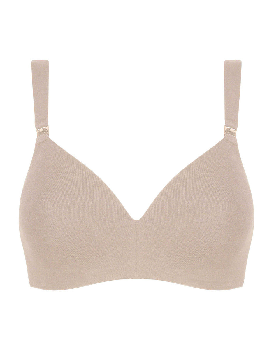 Lovable Maternity reggiseno allattamento senza ferretto cipria