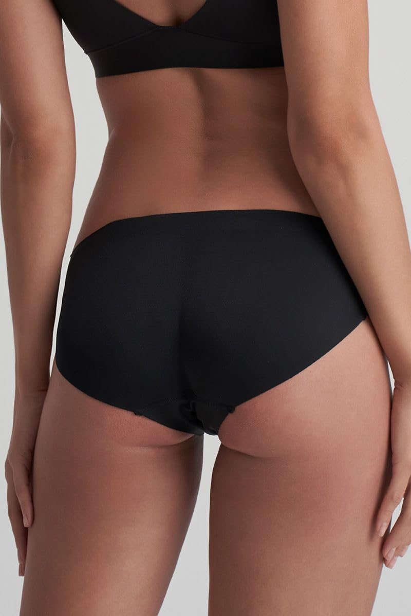 Bye Bra slip imbottito push-up senza cuciture taglia S nero