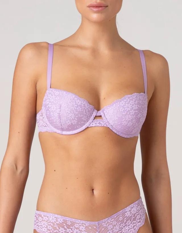 Lovable Spring Lace push-up pizzo lavanda