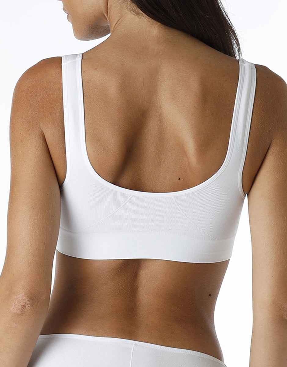 Lovable Active Comfort brassière yoga reggiseno bianco senza ferretto