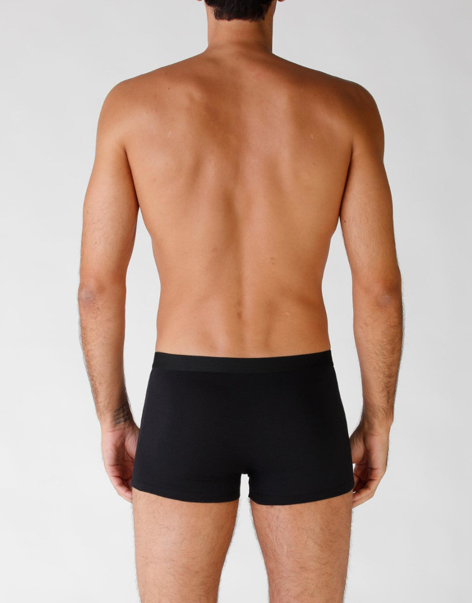 Lovable Man L09G4E2 boxer nero x2 cotone elasticizzato