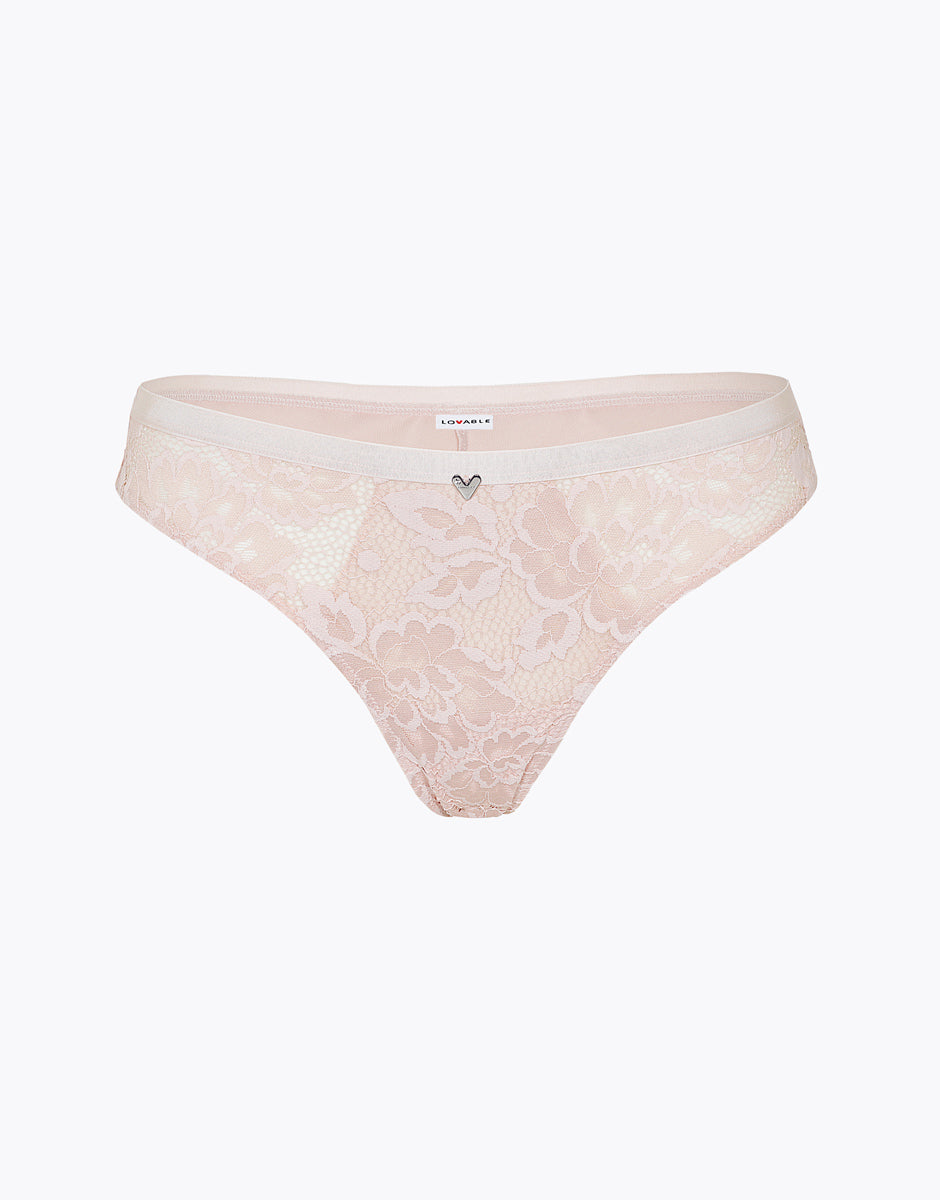 Lovable Anniversary Lace brasiliano cipria pizzo riciclato