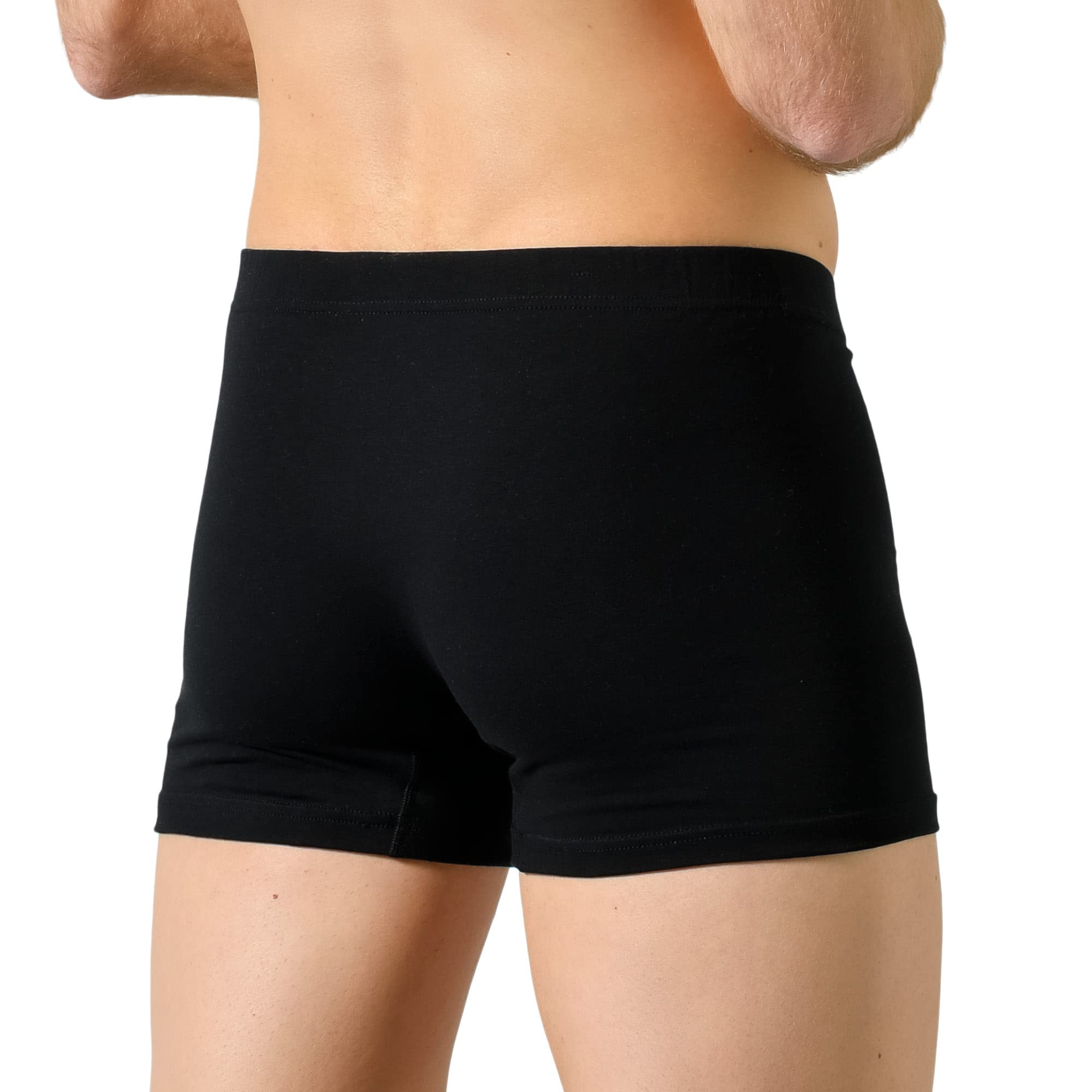 Cotonella 8336 Boxer cotone bielastico nero