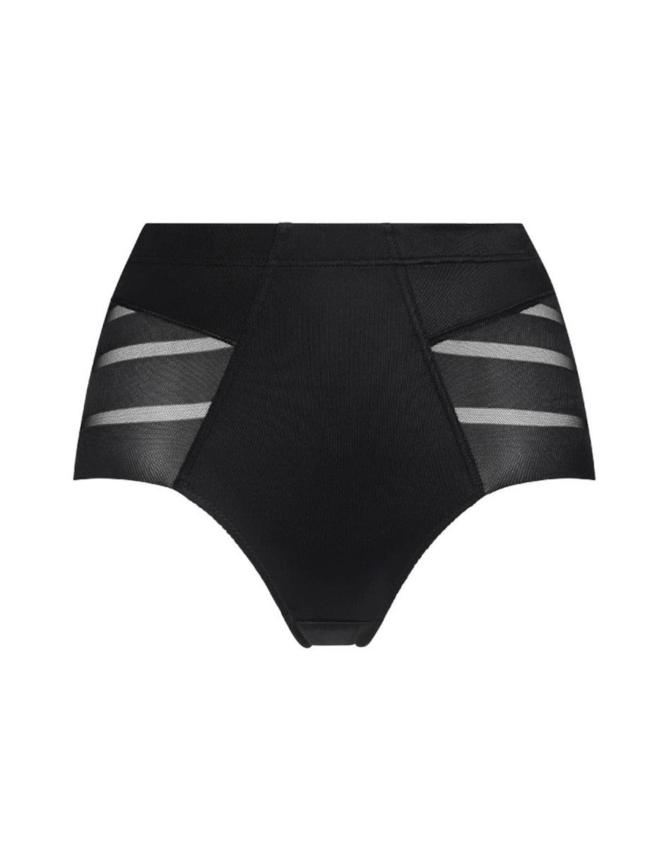 Lovable Fancy Shaping Guaina Vita Media Nera Modellante