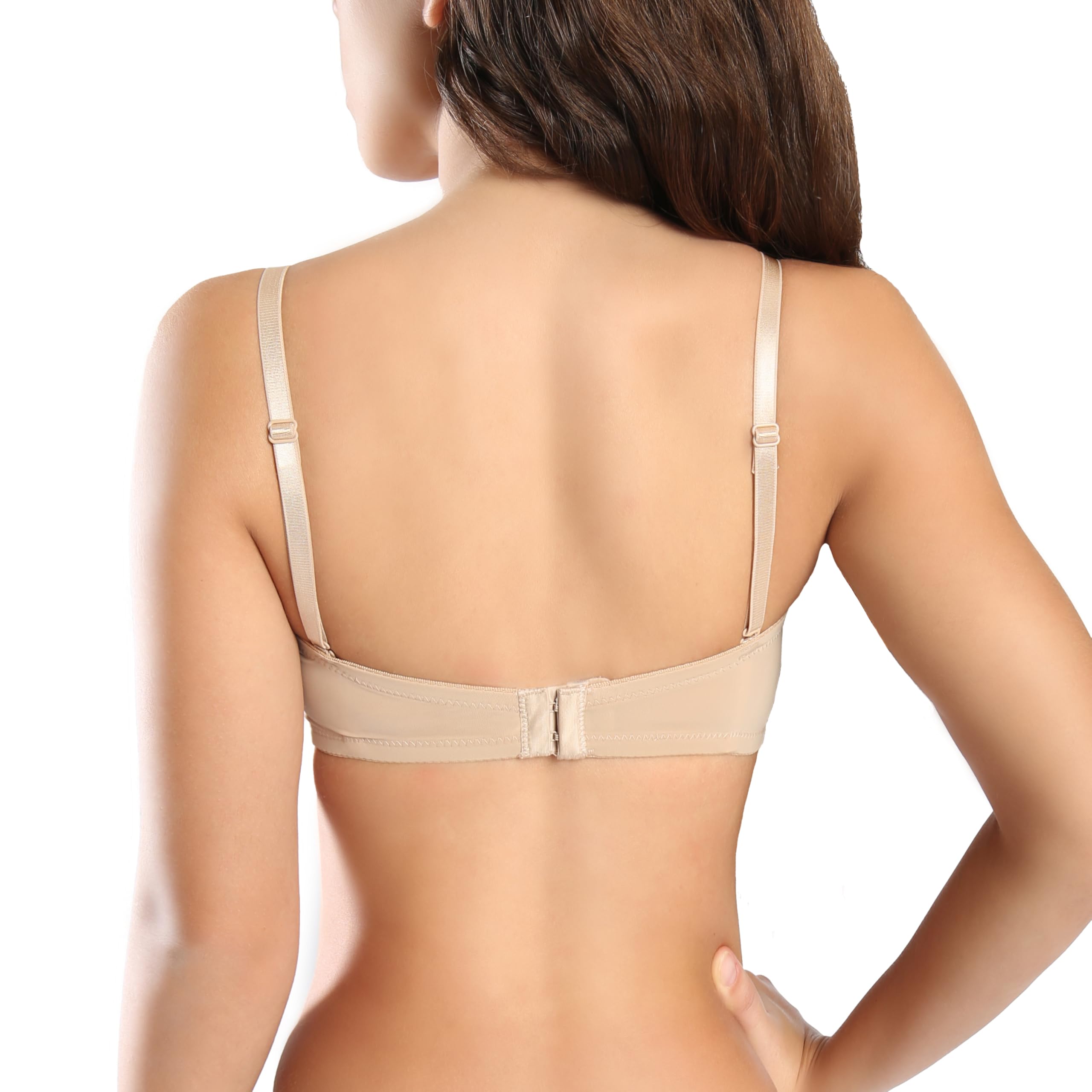Cotonella Reggiseno a Fascia Imbottito 3B Senza Ferretto
