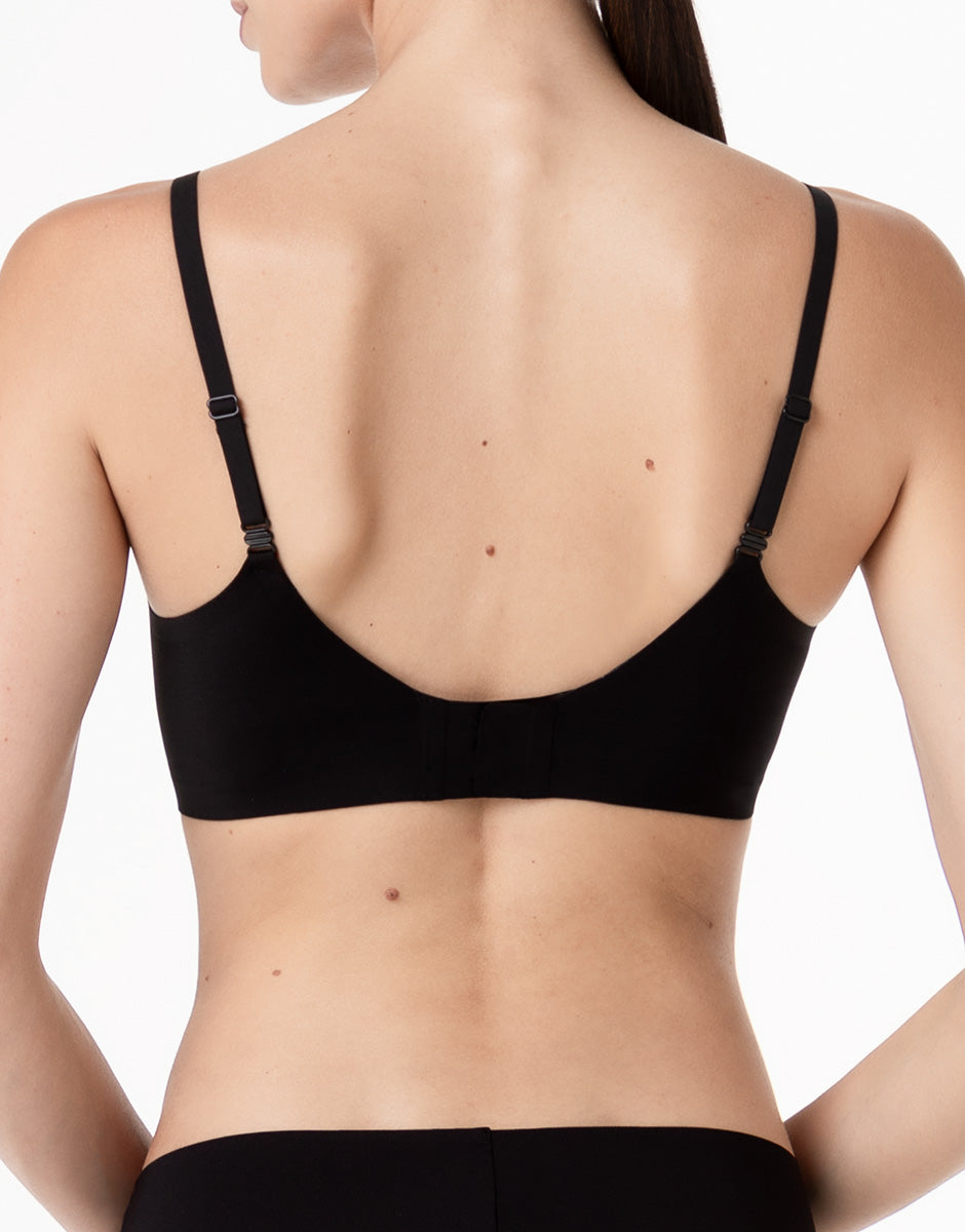 Lovable Invisible Fusion Brassiere Senza Ferretto Nero