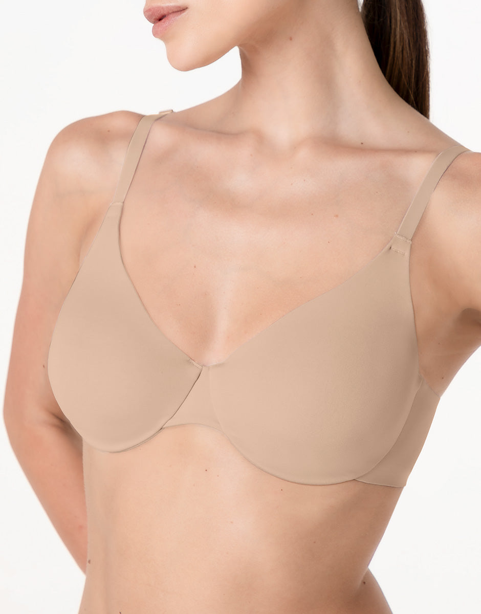 Lovable Invisible Essence reggiseno microfibra nudo chiaro