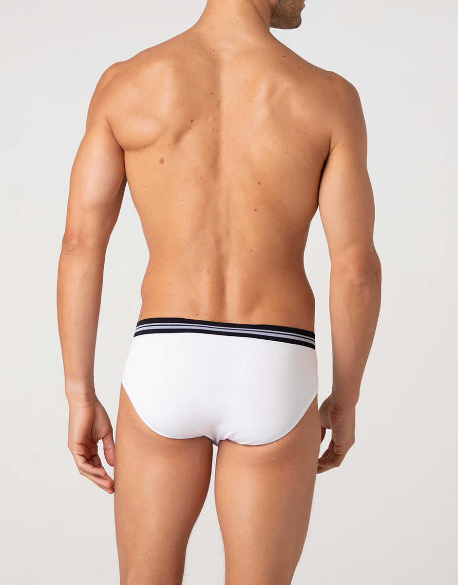 Lovable Comfort 360 Stretch Cotton slip uomo bianco cotone