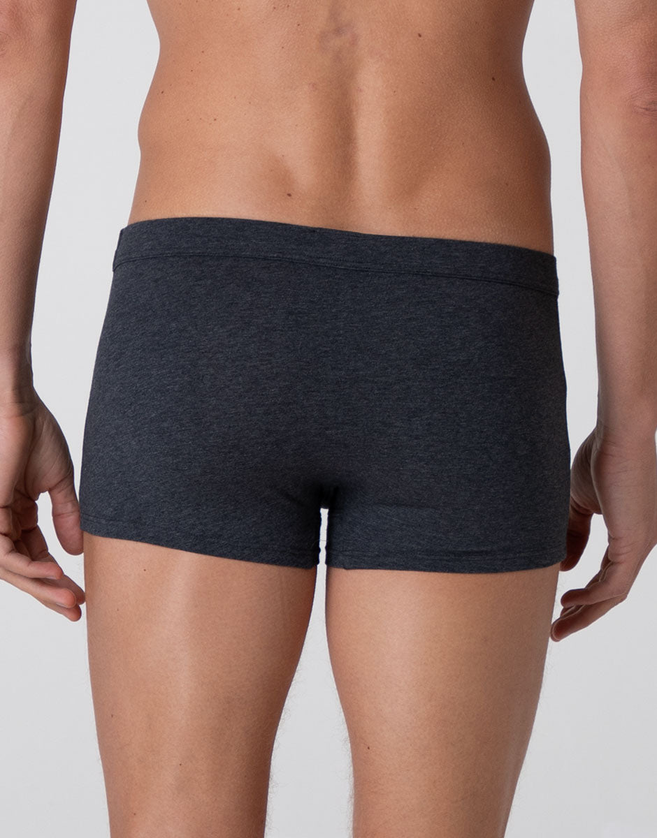Lovable Man Casual Stretch Cotton boxer antracite cotone elasticizzato