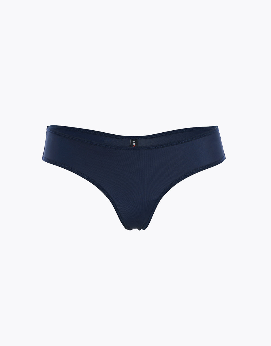 Lovable Invisible brasiliano slip blu navy senza cuciture