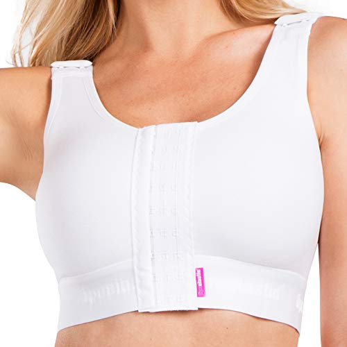 Lipoelastic PI Super reggiseno post-operatorio bianco cotone L