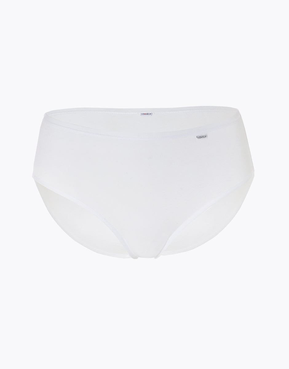 Lovable Lovely Slip midi modal bianco