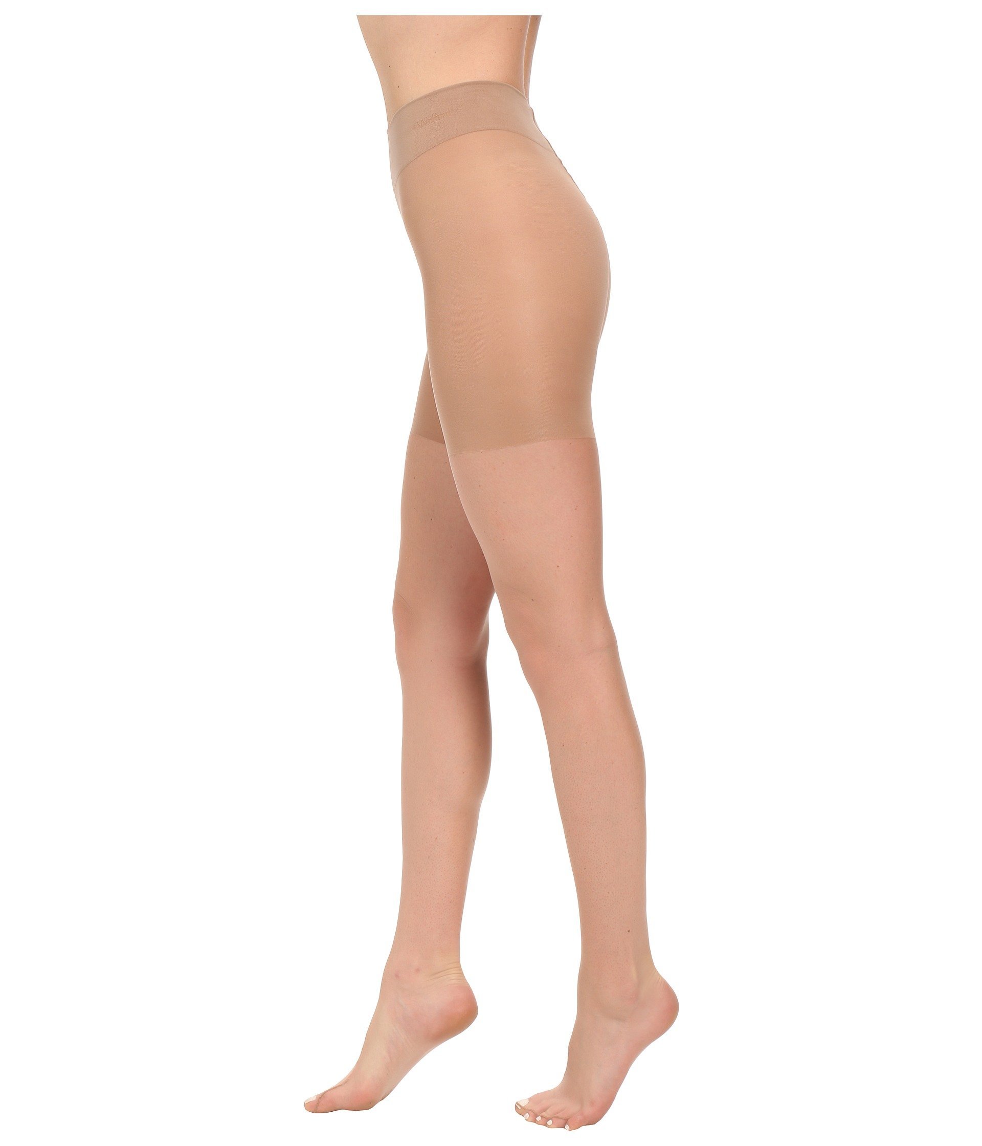 Wolford collant velati 10 den modellanti beige