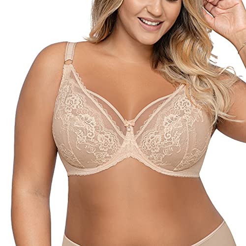 Ava Venus 1824 reggiseno non imbottito in pizzo nero