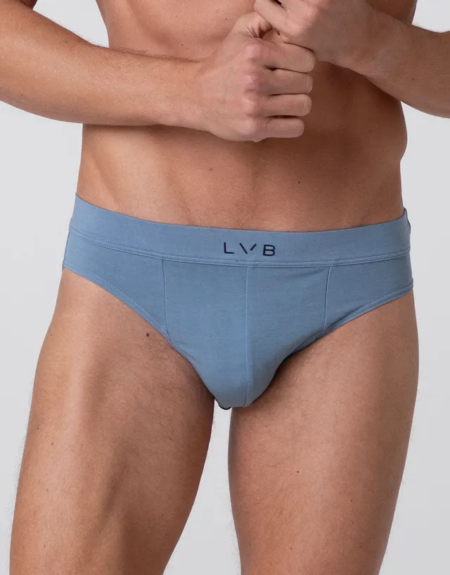 Lovable Man Modern Cotton Modal slip uomo azzurro cotone modal