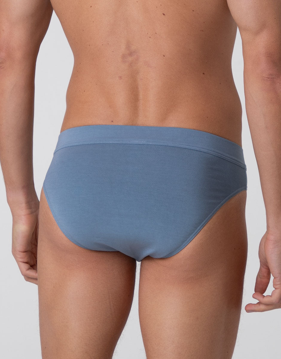 Lovable Man Modern Cotton Modal slip uomo azzurro cotone modal