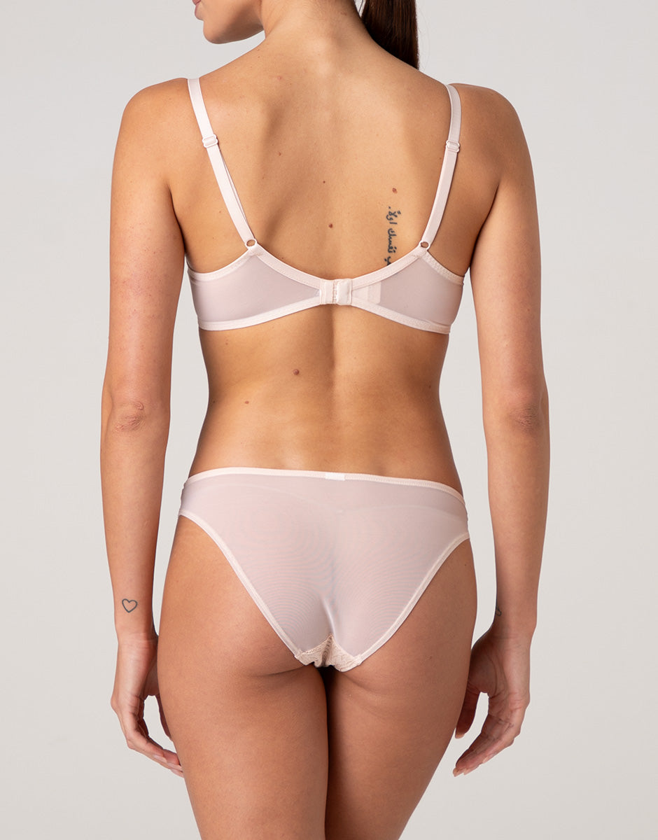 Lovable Daily Lace reggiseno con ferretto rosa cipria in pizzo