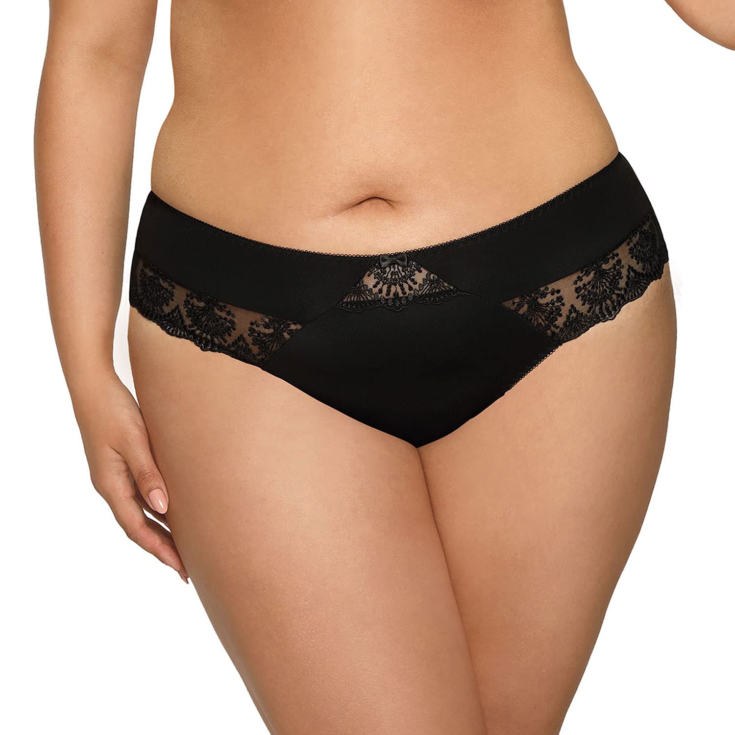 AVA 1922 Freesia slip ricamato bianco cotone