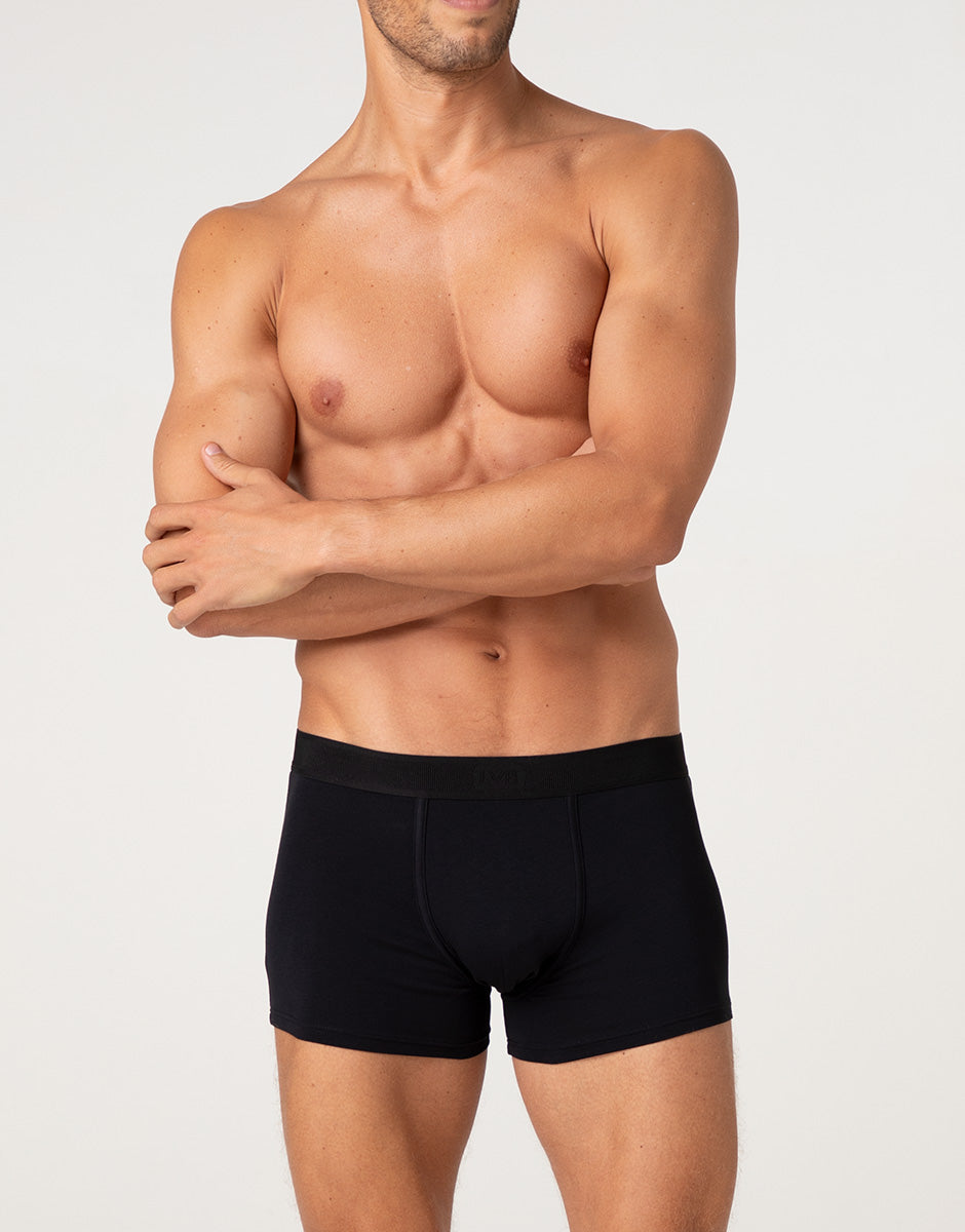Lovable Signature Cotton boxer nero cotone Pima