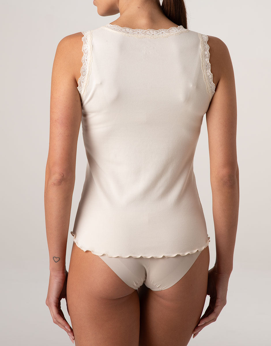 Lovable Warm Modal and Silk L0F4H canotta avorio