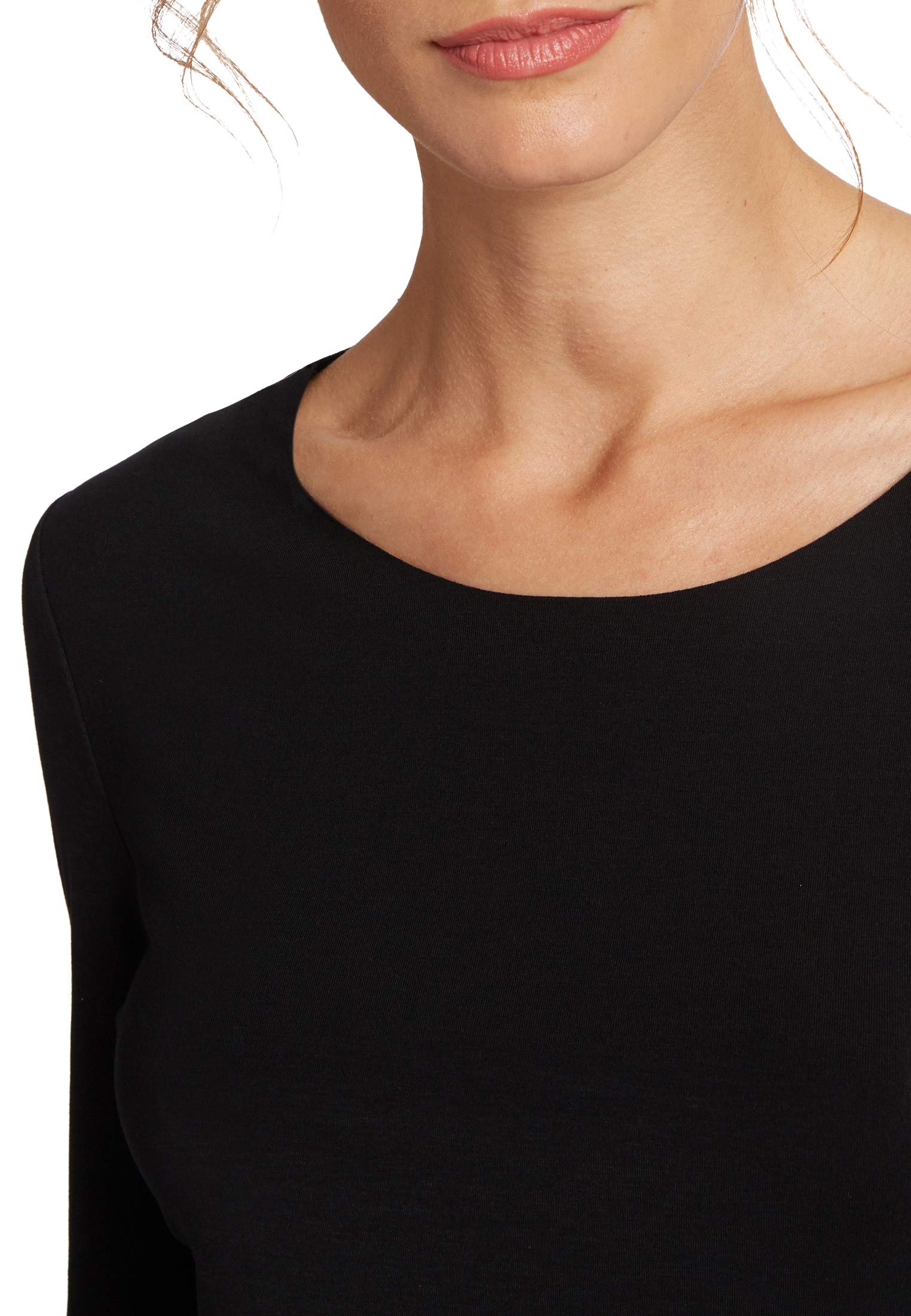 Wolford Aurora Pure top maniche lunghe jersey girocollo