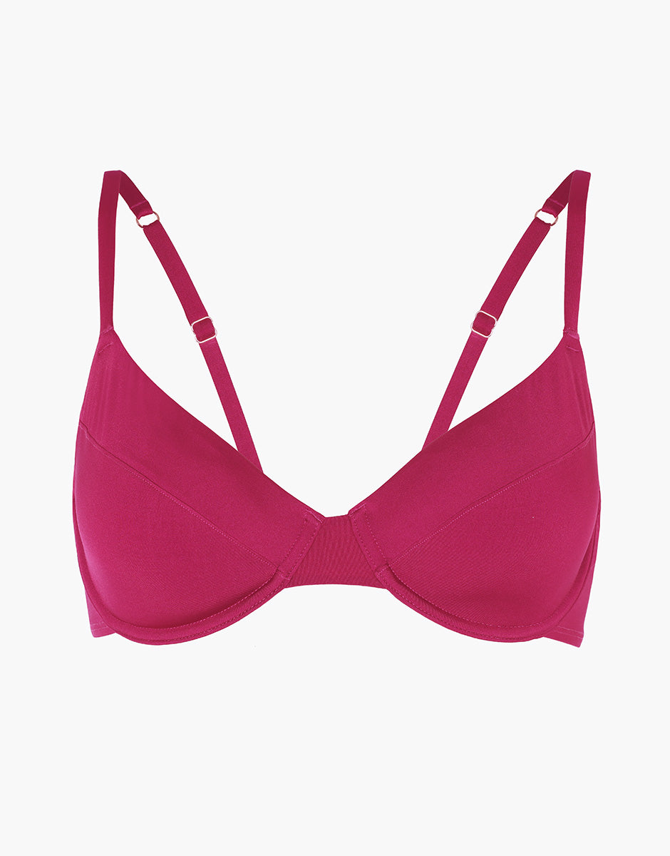 Lovable Shiny Micro reggiseno mare lampone viola