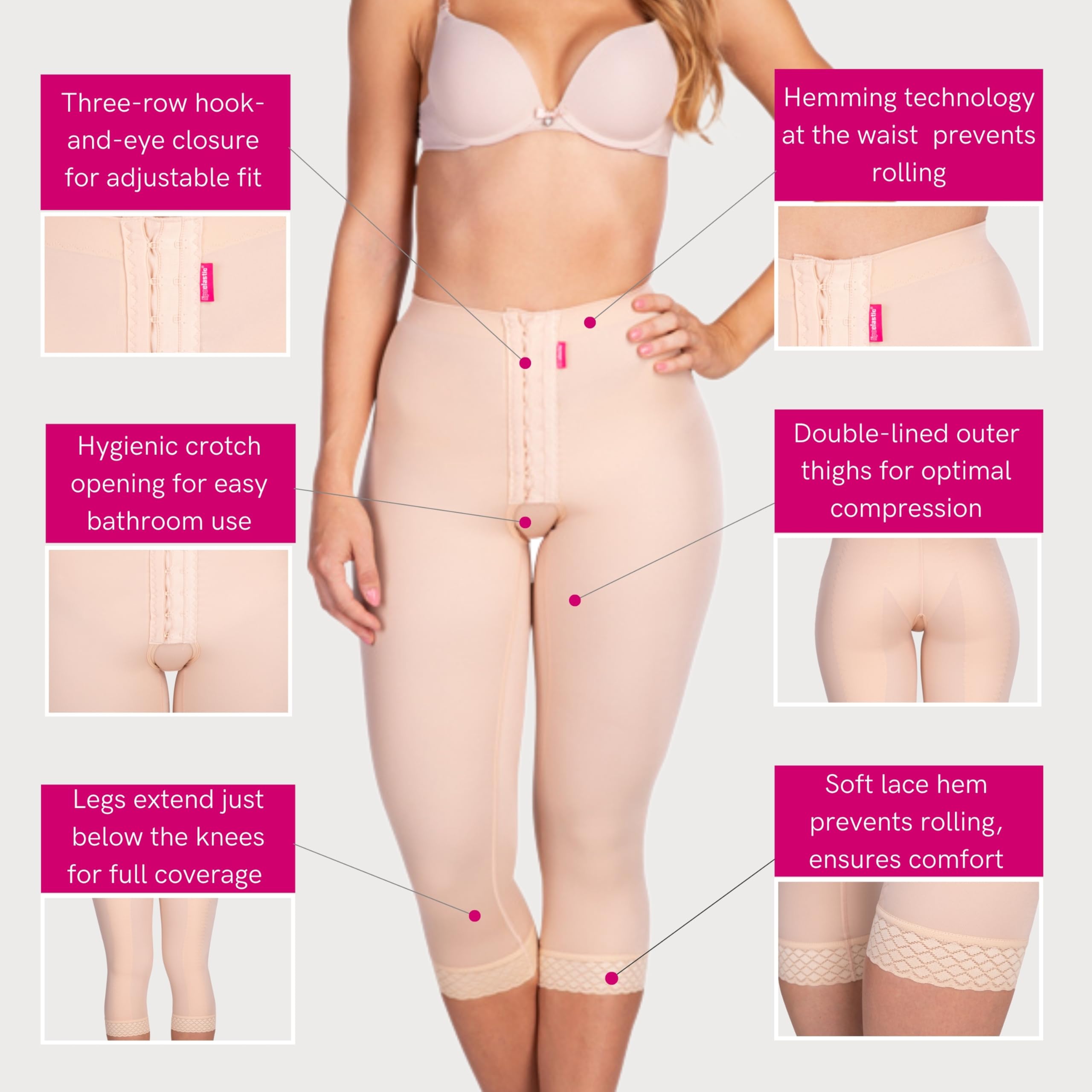Lipoelastic TD Variant guaina compressiva beige M