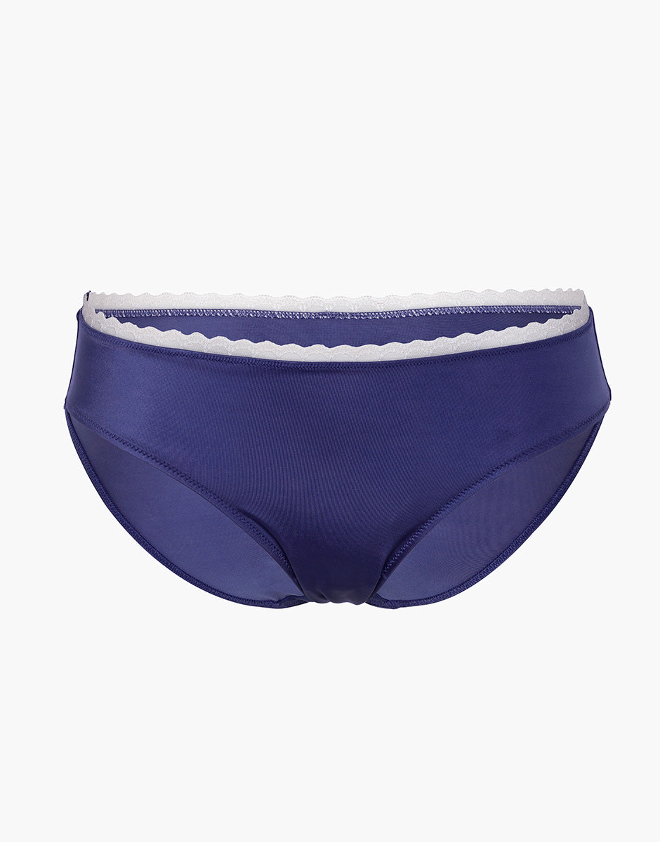 Lovable 24H Lift Slip Midi microfibra Blu Violaceo